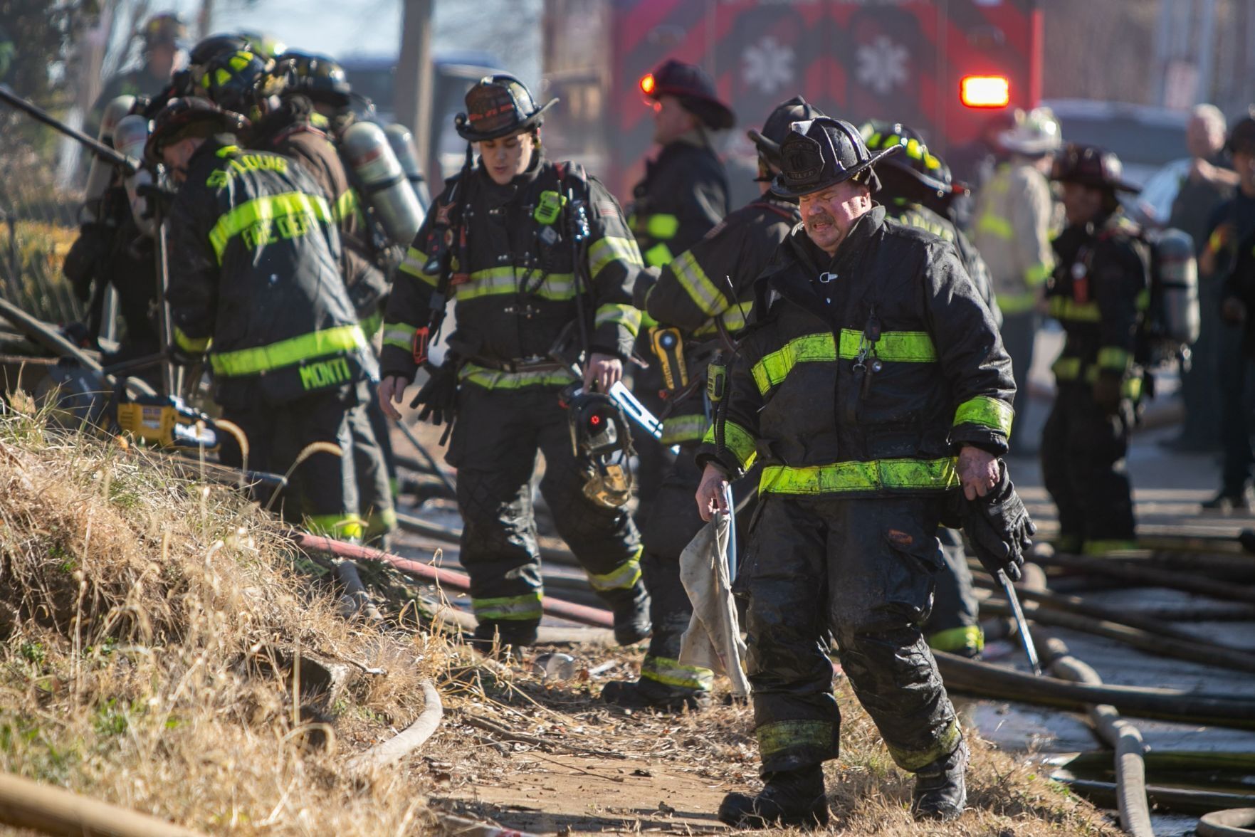 Firefighters fight blaze in Wells-Goodfellow